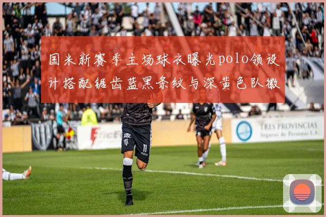 国米新赛季主场球衣曝光polo领设计搭配锯齿蓝黑条纹与深黄色队徽